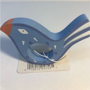 COPY - New 18 Piece Hallmark Painted Wood Bird napkin rings